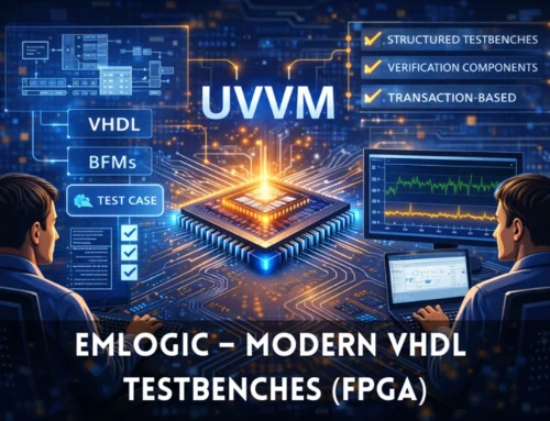 EmLogic – Modern VHDL Testbenches (FPGA)