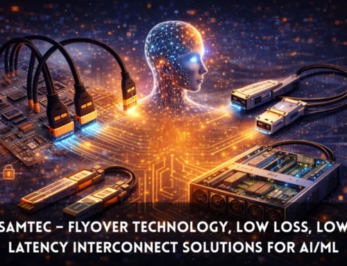 Samtec – Flyover technology, low loss, low latency interconnect solutions for AI/ML