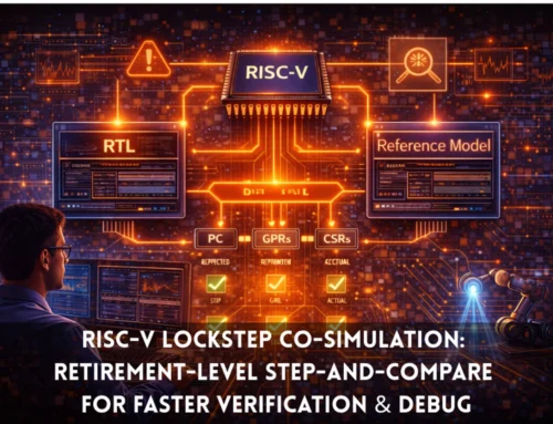 RISC-V Lockstep Co-Simulation: Retirement-Level Step-and-Compare for Faster Verification & Debug
