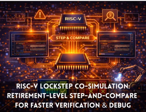 RISC-V Lockstep Co-Simulation: Retirement-Level Step-and-Compare for Faster Verification & Debug