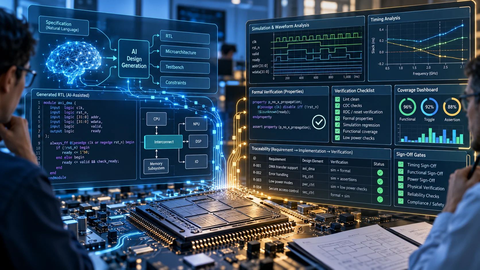 GPT-Synopsys chip design and AI-assisted semiconductor verification