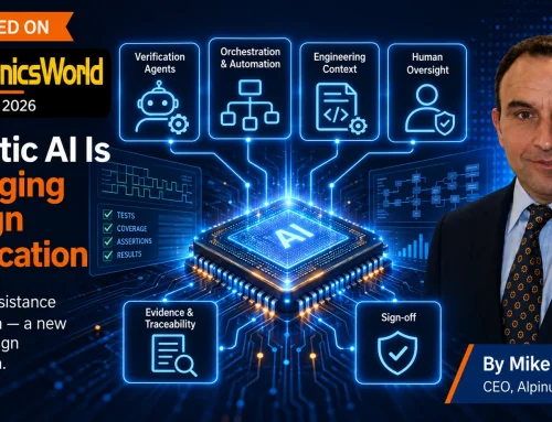 Published in Electronics World: Agentic AI Is Changing Design Verification