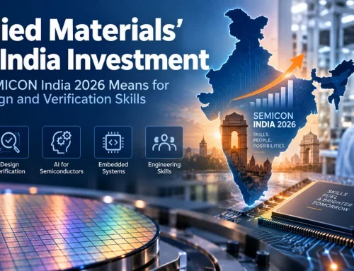 Applied Materials’ $5B India Investment: What SEMICON India 2026 Means for Chip Design and Verification Skills