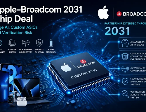 Apple–Broadcom 2031 Chip Deal: Edge AI, Custom ASICs and Verification Risk
