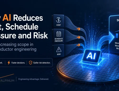 How AI Reduces Cost, Schedule Pressure and Risk whilst Increasing Scope in Semiconductor Engineering