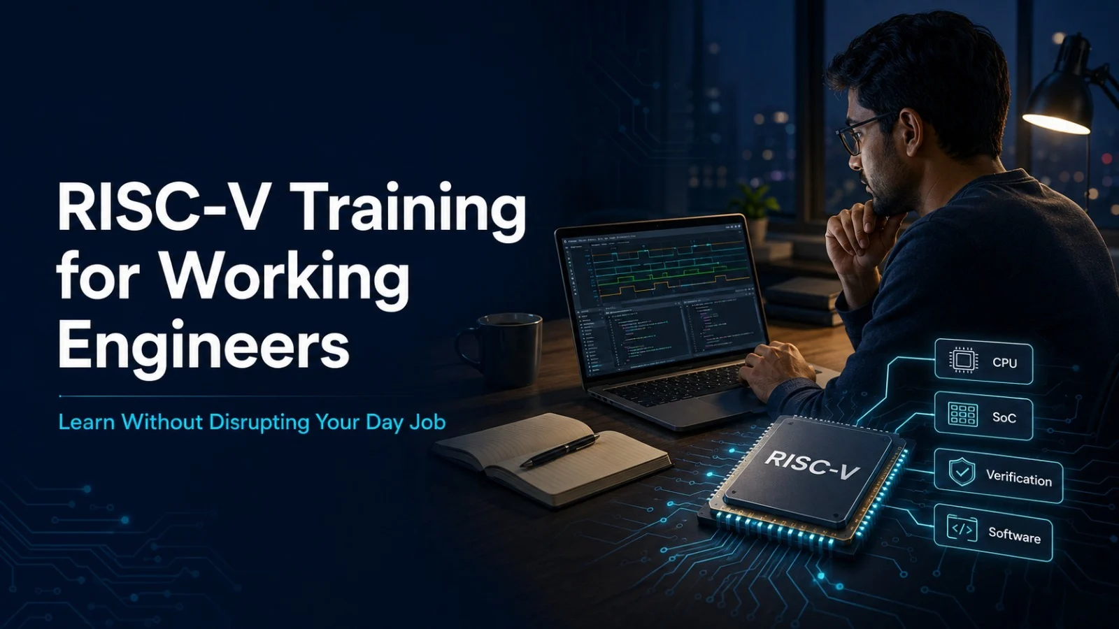 RISC-V Training for Working Engineers: Learn Without Disrupting Your Day Job