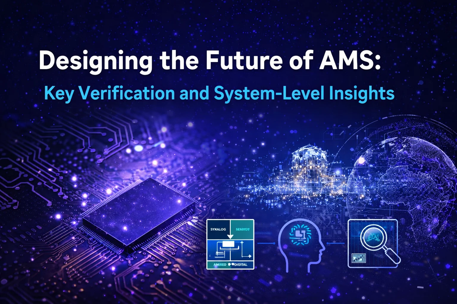AMS verification system-level analysis mixed-signal chip design DESN London event