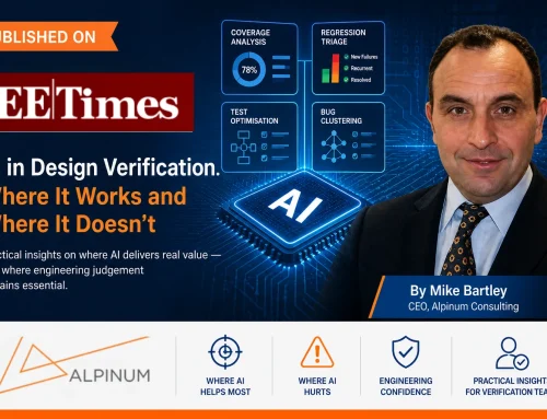 Published on EE Times: Mike Bartley on AI in Design Verification