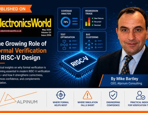 Published in Electronics World: The Growing Role of Formal Verification in RISC-V Design
