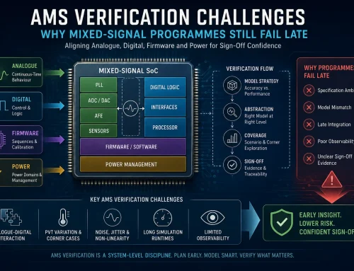 AMS Verification Challenges: Why Mixed-Signal Programmes Still Fail Late