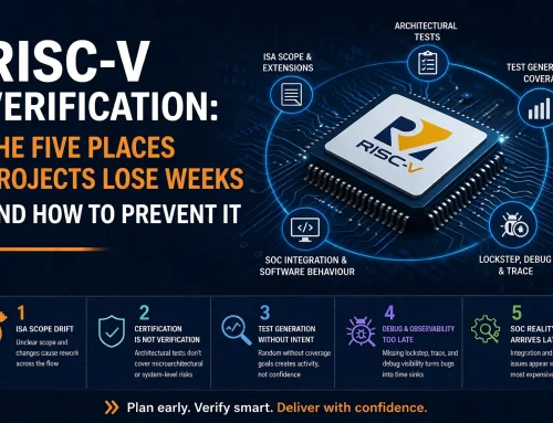 RISC-V Verification: The Five Places Projects Lose Weeks and How to Prevent It
